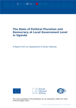 The State of Political Pluralism and Democracy at Local Government Level in Uganda