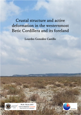 Crustal Structure and Active Deformation in the Westernmost Betic Cordillera and Its Foreland