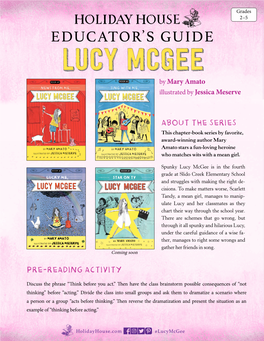 Lucy Mcgee Series