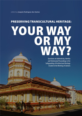 Preserving Transcultural Heritage.Indb