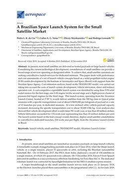 A Brazilian Space Launch System for the Small Satellite Market