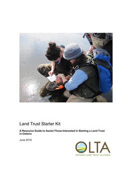 Land Trust Starter Kit