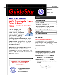 Guidestar March, 2015