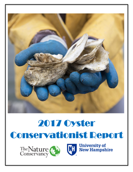 2017 Oyster Conservationist Report