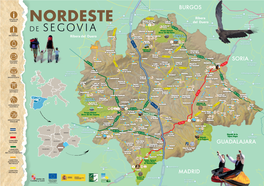 Mapa Del Nordeste De Segovia
