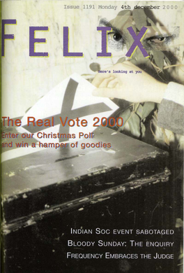 Felix Issue 1166, 2000