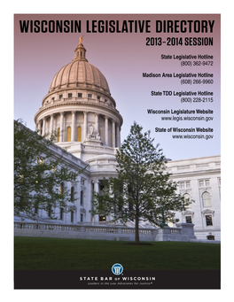 Wisconsin Legislative Directory