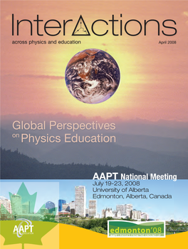 Global Perspectives on Physics Education