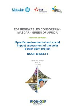 Edf Renewables Consortium - Masdar - Green of Africa