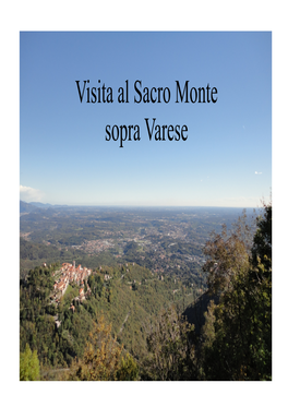 Visita Al Sacro Monte Sopra Varese IL SACRO MONTE 1