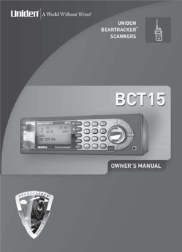 Uniden BCT15 Scanner