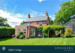 Fallow Cottage Coxhill, Boldre, Lymington, Hampshire, SO41 8PS