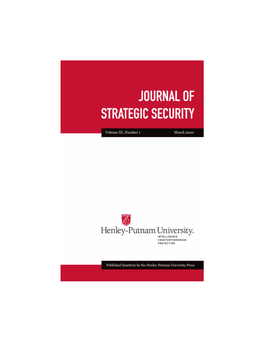 Journal of Strategic Security