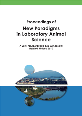 New Paradigms in Laboratory Animal Science