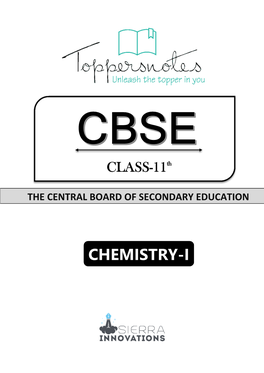 Chemistry-I Content