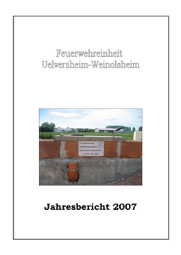 Jahresbericht 2007 HP