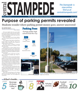 Purpose of Parking Permits Revealed Students Wonder Where Parking Permit Money Goes; Answer Uncovered