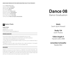 Dance 08 Was Produced for the Creative Industries Faculty by Qut Precincts