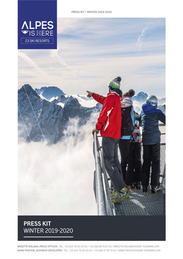 PRESS KIT / WINTER 2019-2020 Alpe D'huez©L.Salinoalpe