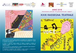 Xxxi Rassegna Teatrale