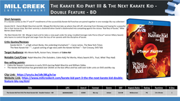 The Karate Kid Part Iii & the Next Karate Kid