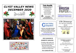Clyst Valley News December 2020