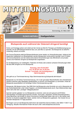 Mitteilungsblatt