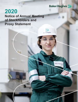 2020 Proxy Statement ﻿ Notice of 2020 Annual Meeting of Stockholders
