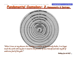 2.Homogeneity & Isotropy Fundamental