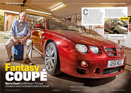Gerry Lloydliked MG Rover's 75 Coupé Concept So Much, He Decided to Build One Himself