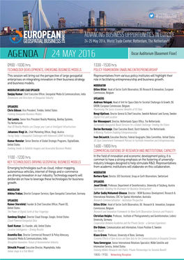 24 May 2016 Agenda