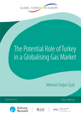 The Potential Role of Turkey in a Globalising Gas Market