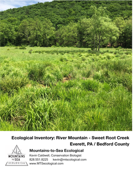 Ecological Inventory: River Mountain