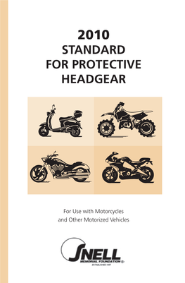 Standard for Protective Headgear