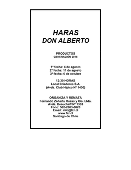 Haras Don Alberto