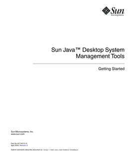 Sun Java Desktop System Management Tools—Getting Started • April 2004