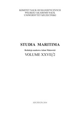 Studia Maritima