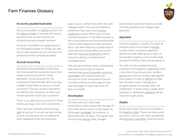 Farm Finances Glossary