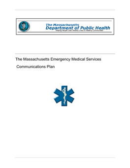 Masssachusetts EMS Radio Communications Plan