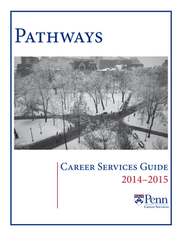 Career Services Guide 2014–2015