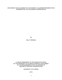 University of Florida Thesis Or Dissertation Formatting