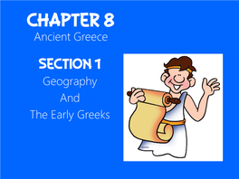 Chapter 8 Ancient Greece