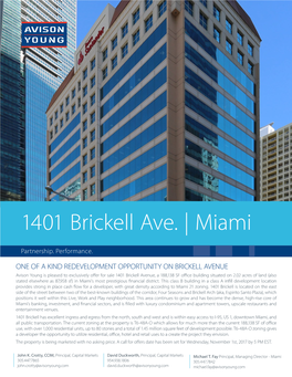 1401 Brickell Ave. | Miami