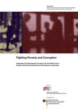 Fighting Poverty and Corruption