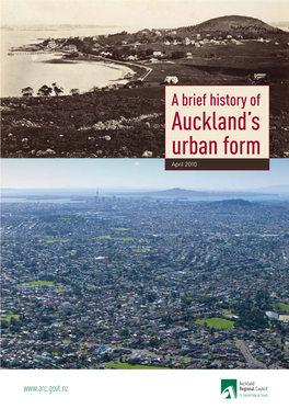 Auckland's Urban Form