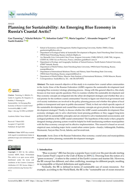 An Emerging Blue Economy in Russia's Coastal Arctic?