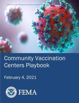 Community Vaccination Centers Playbook 02042021