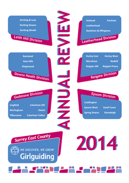 ANNUAL REVIEW ANNUAL REVIEW 2014 Leith Hill Division