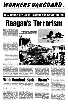 Who Bombed Berlin Disco?