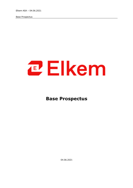 Base Prospectus